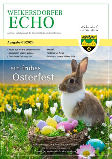Gemeindezeitung Echo - Ausgabe 01-2024