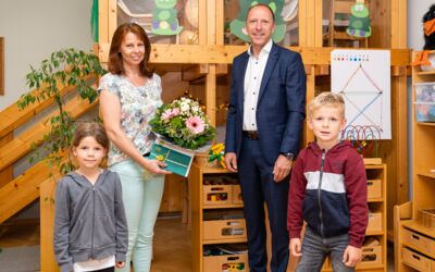 50. Geburtstag von Kindergartenleiterin Sonja Koisser